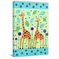 thumbnail image 2 of Marmont Hill Giraffe Pair Canvas Wall Art, 2 of 7