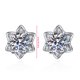 thumbnail image 3 of HomeKingdee Sweet Korean Style Star Earrings with Inlaid Diamond - Alloy Glitter Ear Studs for Women Girls, 0.4 Inch, Ideal Gift for Birthday Christmas, 3 of 5