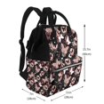 thumbnail image 2 of Disketp Butterflies1 Mochila de Pañales de Gran Capacidad con Múltiples Bolsillos, Mochila de Viaje Multifuncional para Bebé, Unisex, Moderna y Resistente, 2 of 6