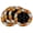 G, variant on Smile Jack-O'-Lantern Spider Web Halloween Table Placemats Set of 4 Round 15 Inch Black
