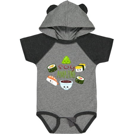

Inktastic Soy Amazing- Cute Sushi and Wasabi Gift Baby Boy or Baby Girl Bodysuit