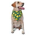 thumbnail image 6 of Dog Bandanas, darkgreen Lemon leaves Adjustable Dog Scarf Triangle Bib Handkerchief Accessories for Small Medium Large Dogs, Cats, Pets, 6 of 6
