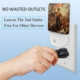 thumbnail image 3 of Labor LED Square Night Light - Compact and Energy Efficient Illumination for Bedrooms and Bathrooms - Plug-in Wall Lamp with Auto Sensor, 3 of 6