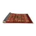 thumbnail image 2 of Ahgly Company Indoor Rectangle Abstract Orange Modern Area Rugs, 5' x 8', 2 of 4
