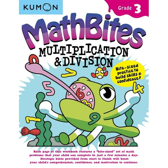 Kumon Math Bites: Grade 3 Multiplication & Division, (Paperback)