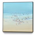 thumbnail image 1 of Giant Art Toile 30x30 Plage Jour II Encadrée en Multicolore, 1 of 3