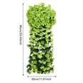 thumbnail image 3 of Flor violeta artificial reutilizable para colgar en la pared ramo violeta decoración del hogar (verde) Likrtyny Libre de BPA, 3 of 3