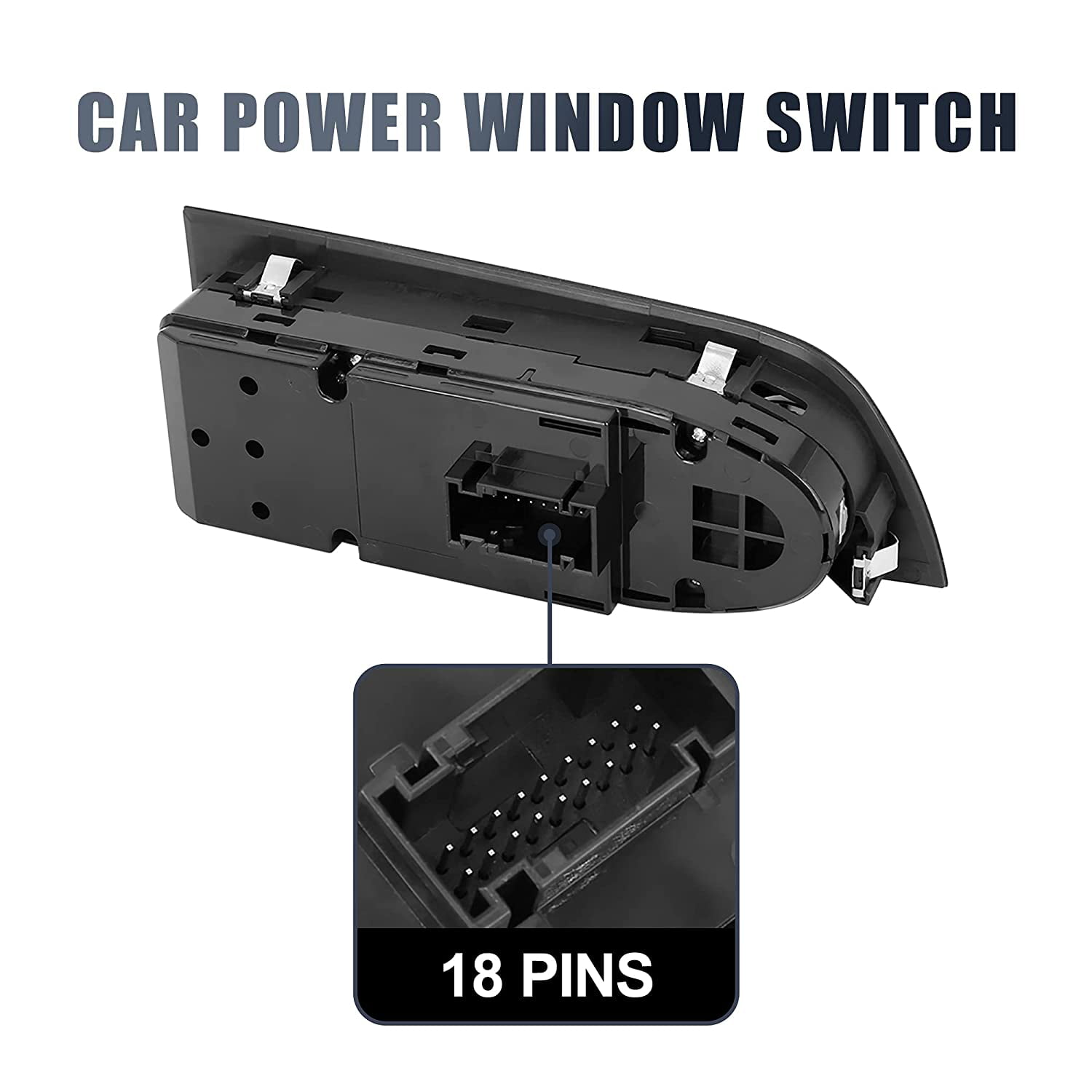 Heart Horse Window Switch Master Control Replacement for E90 E91 325i 328i 330i Part Number 61319217329