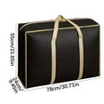 thumbnail image 4 of Oversized Moving Bags, Extra Large Storage Bags with Reinforced Handles & Sesolution Closure for Heavy-duty Packing, Reusable Spun Cloth Organizers for College Dorm, Home Move & Travel, 4 of 8
