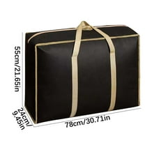 Extra Large Moving Bags,Heavy Duty Packing Storage Bags,Oversized Clothes Quilt Organizer,Durable Spun Cloth Luggage Bag,Reusable Moving Box Alternative For Dorm