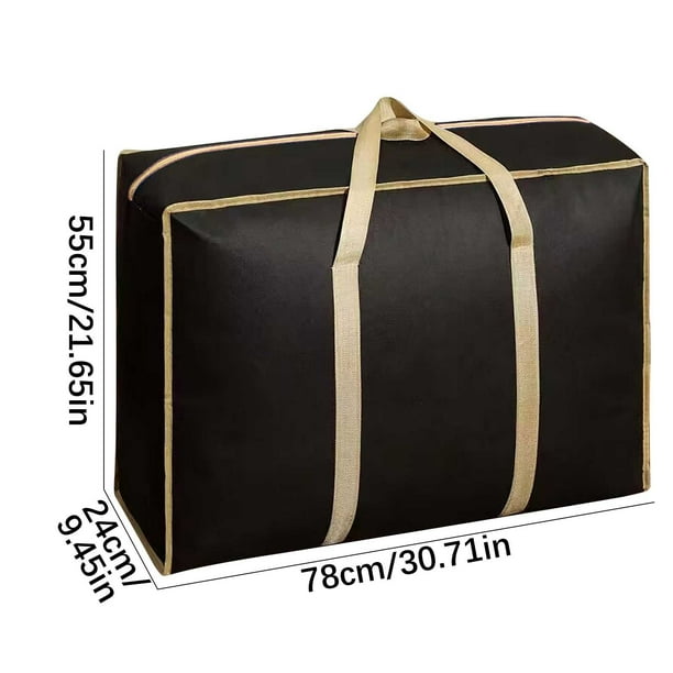 Oversized Moving Bags Packing Bags School Luggage Clothes Packing Bags Quilt Storage Organising Spun Cloth Bags