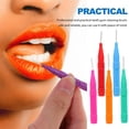 thumbnail image 2 of HLONK60 Pcs Interdental Brush Household Toothbrush Floss Cleaning Toothbrushes Flossing, 2 of 6