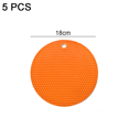 thumbnail image 2 of 5 almohadillas aislantes antideslizantes de nido de abeja, naranja, panal (desnudo) Adepaton CPB-DE-WX642-7, 2 of 5