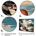 thumbnail image 3 of Designart "Tropical Vibes Beach Photo VI" Nautical & Beach Floater Framed Wall Art Print, 3 of 7