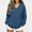 Blue women loose fit sweater a1, variant on SSZMDLB Women Sweater Long Sleeve Loose Fit Casual Pullover Tops Solid Color Fall Winter Basic Soft Knit Blouses, Black L