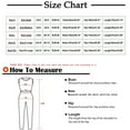 thumbnail image 3 of Fesfesfes Jumpsuit for Women Overalls Solid Pocket Buttons Rompers Suspender Jumpsuit Pants, 3 of 7