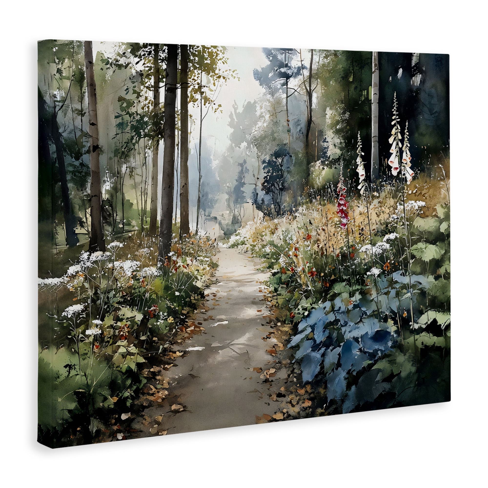 Stupell Industries Foliage Forest at Dusk Canvas Wall Art, design by Franklyn Gregory