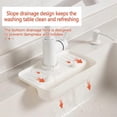 thumbnail image 4 of Silicone Drying Mat with Faucet Handle and Sponge Holder, Kitchen Sink Sponge Holder, Kitchen Countertop Bathroom Drying Mat (Blue), 4 of 5