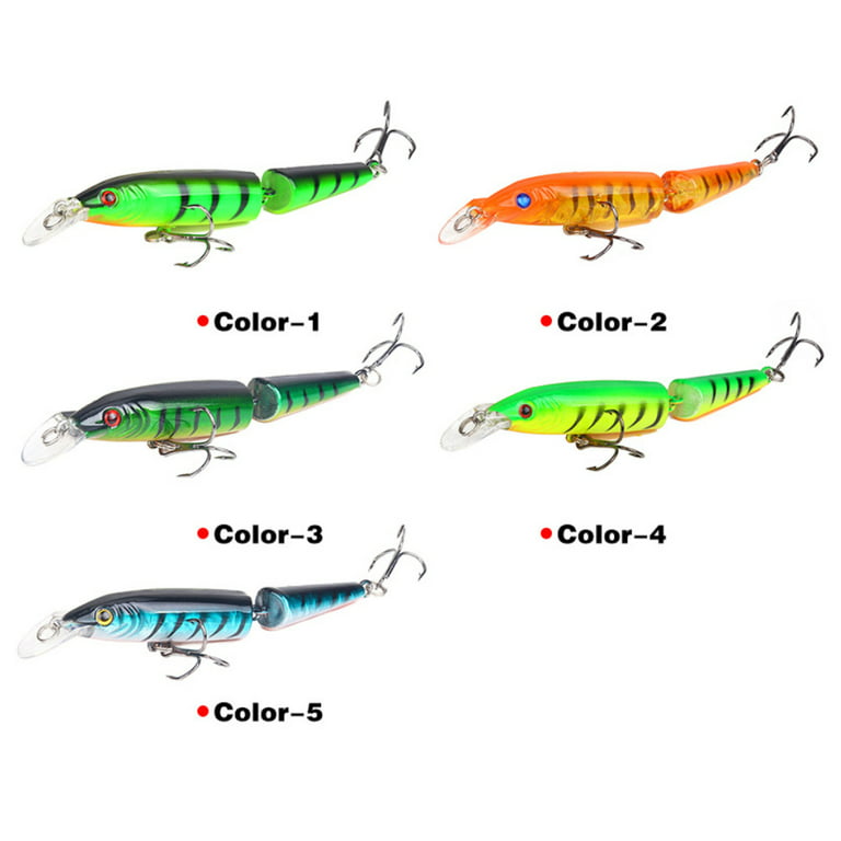 MyBeauty 10.5cm 2-Section Lifelike Neon Freshwater Fishing Lure