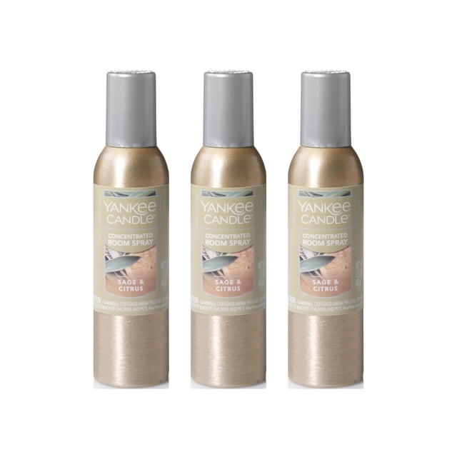 Room Spray Yankee Candle concentrado de salvia y cítricos, 45 ml, 3