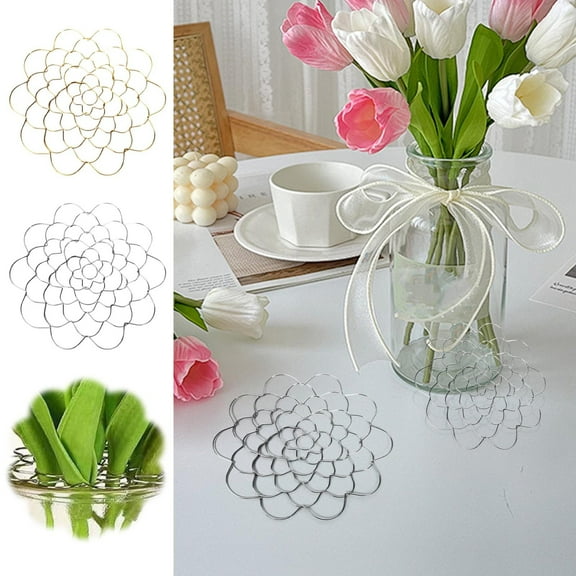 3PCS Flower Arrangement Holder Floral Grid for Vase Reusable Floral Grid for Vase Floral Grid Flower Arrangements Supplies Flower Frogs for Arrangements Vase Flower Arrangement Stand Auxiliary Device