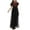 Black, variant on Winter Saving Wedding Guest Dresses for Women Formal Spring And Summer Round Neck Sequin Dress Short Sleeves Large Dress