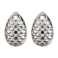 thumbnail image 3 of 50pcs/Pack Fishing Spinner Rings Blades Mini Fish Scale Smooth Flattie Attractor Lure Nickel Spoon Fishing Tool Lure Accessories, 3 of 12