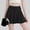 Black, variant on Girls Lightweight Quick-Dry Pleated Tennis Skirt – Ideal for Outdoor Sports & Daily Wear (Ages 3-9)