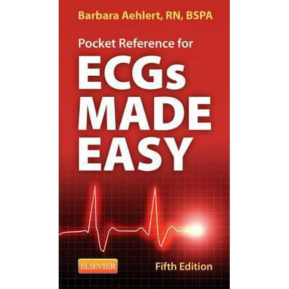 Pre-Owned Pocket Reference for ECGs Made Easy (Paperback) 0323101089 9780323101080
