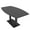 Asian Night w/Matte Black Base no Electric, variant on 3X5 Boat Shaped Conference Table With Metal Base And Electrical Module