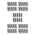 thumbnail image 1 of Eigraketly 10 piezas Clips de cable de freno Abrazaderas de línea Piezas de repuesto universales Rojo Type3 NO3, 1 of 6