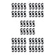 thumbnail image 1 of Greeniant 10 piezas Clips de cable de freno Abrazaderas de línea Piezas de repuesto universales Type3 NO3, 1 of 6