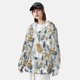 thumbnail image 3 of Balery Winter Forest Animals Sudadera ligera de manga larga con capucha y protección solar UPF 50+ para hombre y mujer, ideal para pesca y running-3X-Large, 3 of 7
