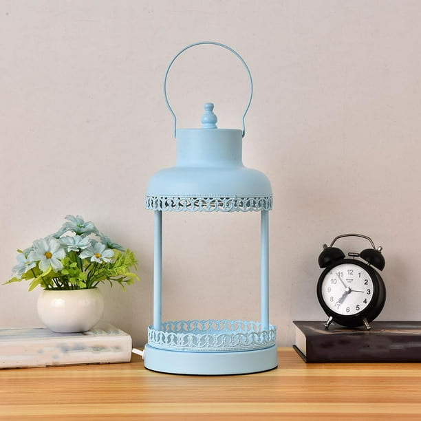 Lámpara de Adorno BLESIY Metal Melter Nordic para sala de yoga Azul