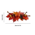 thumbnail image 3 of Halloween Clearance Boovnll Fall Flowers, Maple Leaves Pumpkin Artificial Flowers for Outdoors Indoor Fake Flowers for Thanksgiving Wedding Tables Centerpiece Party Decor, Fall Decorations for Home, 3 of 6