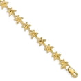 thumbnail image 4 of 14K Yellow Gold Starfish Bracelet, 4 of 7