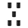 thumbnail image 2 of QualitChoice 4 Pcs Embouts de Valve de Pneu de Voiture en Alliage de Zinc Anti-Vol Noir 5Set, 2 of 6