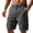 Gray, variant on BRANROY Mens Multi‑Pocket Cargo Shorts - Lightweight Durable Fabric Casual Shorts, Ideal for Hiking Shorts, Beach Shorts, and Running Shorts for Summer Sports and Work,Black,L