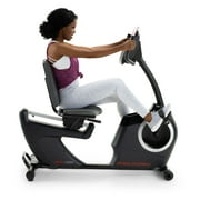 ProForm 325 CSX; Recumbent Exercise Bike with 5” Display, Built-In Tablet Holder, and Fan