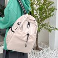thumbnail image 2 of Mochila ligera Mochila informal Mochila de viaje para computadora portátil para hombres y mujeres (Blanco), 2 of 6