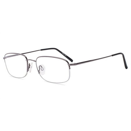 TiFlex Mens Prescription Glasses, T1506 Dark Pewter