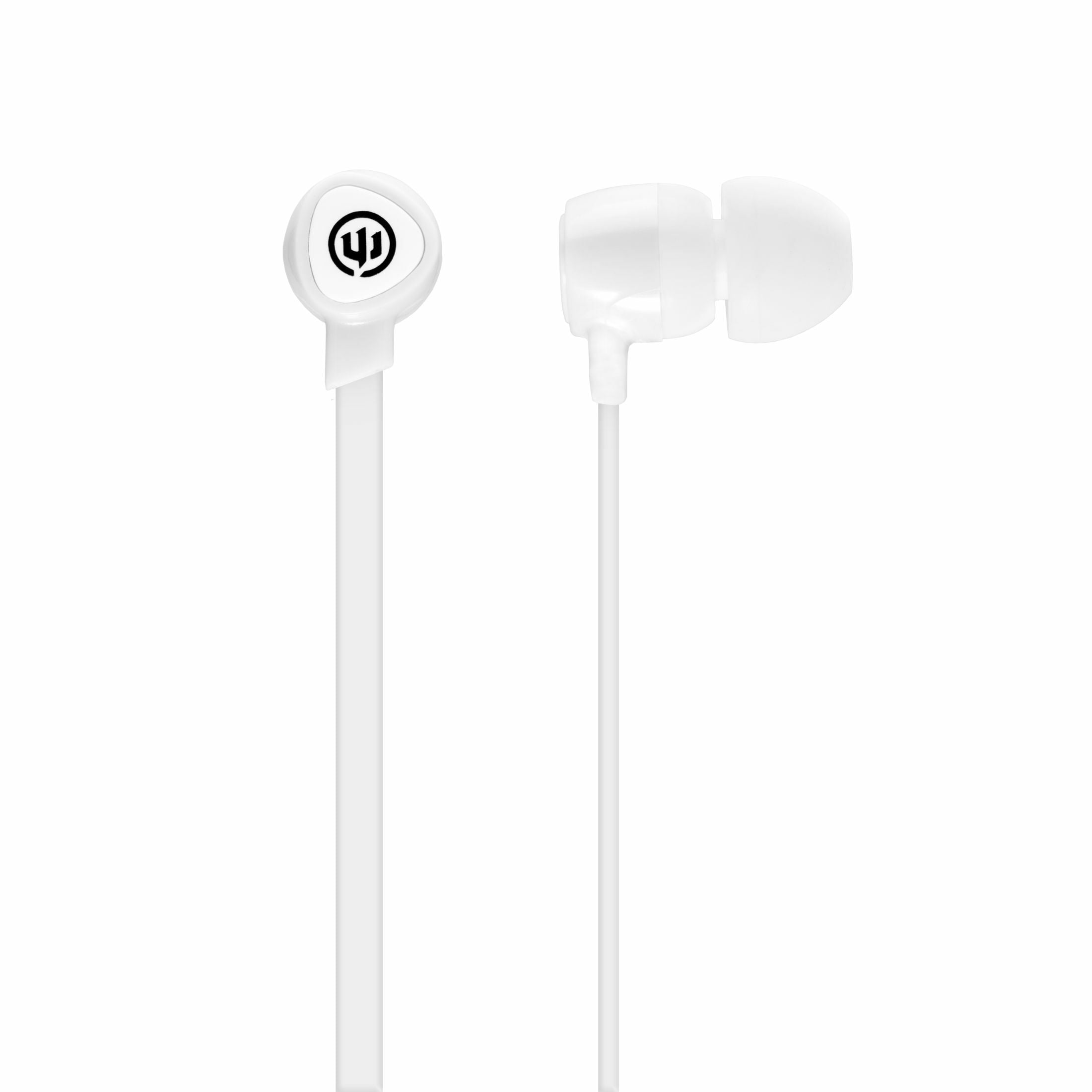 Wicked Audio Omen Wireless Bluetooth Noise Isolation Dynamic Crystal Clear Stereo Sound Earbuds - White