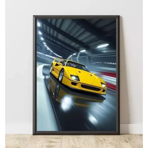 Poster BMW M4 CSL G82 Poster Print | Wall Art | Car Photography - Unframed | Home Decor | Best Birthday Gifts!, 8x12