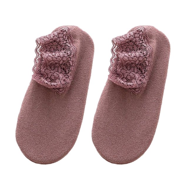 Chaussettes Légères en Dentelle et Soie pour Femmes