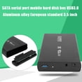 thumbnail image 1 of Carcasa de disco duro externo 3.5 pulgadas Ehuebsd SATA a USB3.0, 1 of 9