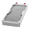 thumbnail image 3 of Computer CPU Aluminum 18 Pipes Water Cooling Heat Exchanger Radiator White 10.6 Inch Long, 3 of 5