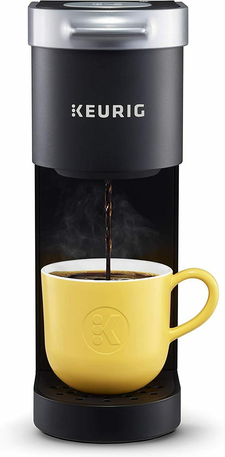 Keurig K-Mini Single Serve K-Cup Pod Coffee Maker, Up 12 Oz Brewer - Matte Black