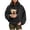Black, variant on laqbezok Fleece Pet Hoodie Carrier, Women's Sweatshirt With Cat Dog Pouch, Cozy Hoodie With Pet Pouch & Large Pocket for Puppy Kitten Dogs Holder, Army Green L