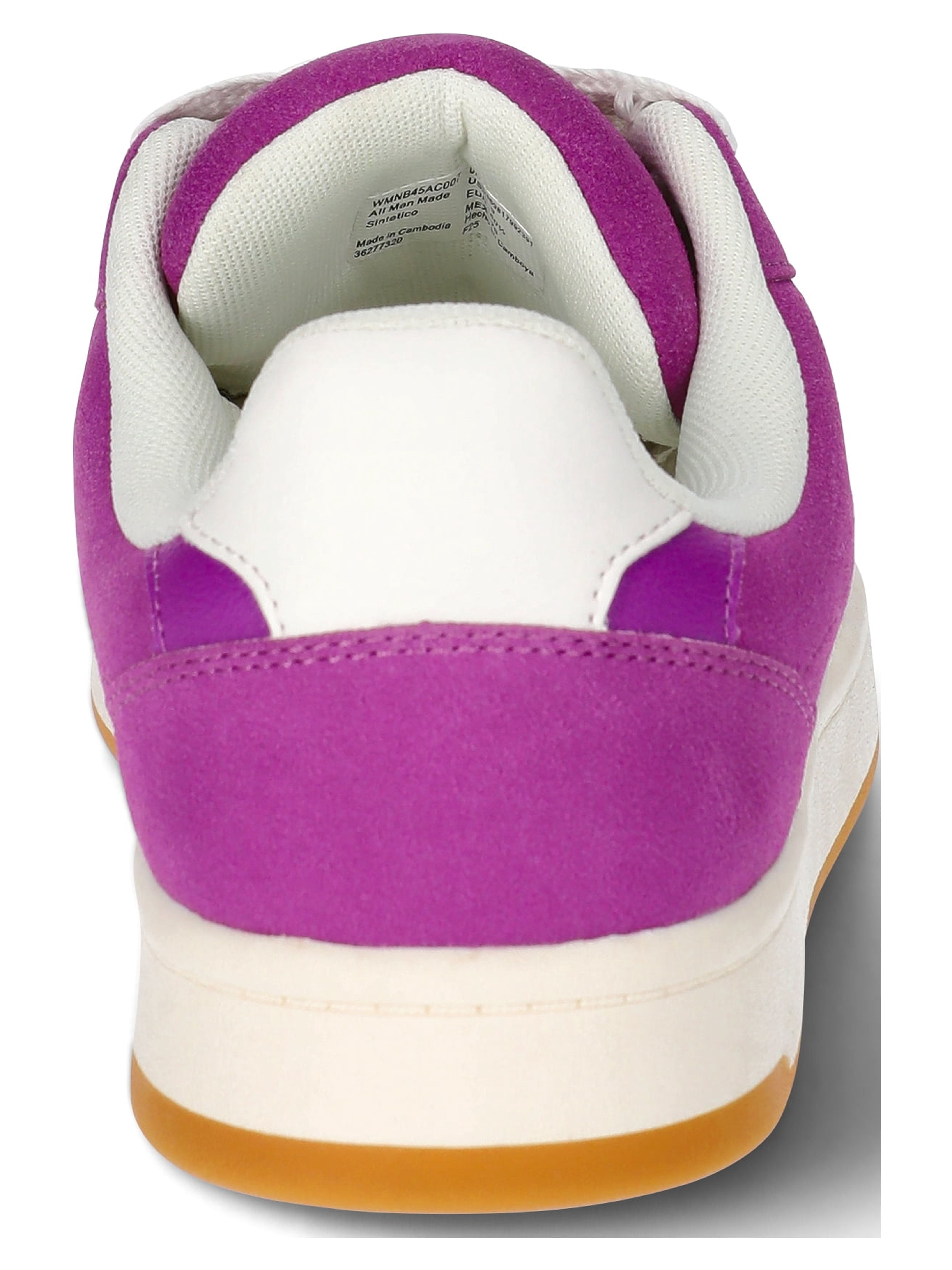 No Boundaries Women's Chunky Lace-Up Skate Sneakers