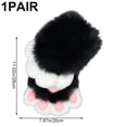thumbnail image 7 of Jiibva Cat Claw Mittens Cartoon Plush Gloves for Halloween Carnival Party or Stage Performance, 7 of 7